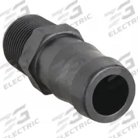 BANJO Barbed Hose Fitting: For 1 in Hose I.D., Hose Barb x NPT, 1 in x 3/4 in Fitting Size, Hex (MPN HB075-100). Key specifications — attr297231: Hose Barb x NPT; attr297233: Male x Male; attr297234: Hex; attr303817: BANJO.