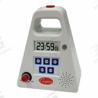 COOPER ATKINS Digital Timer: Memory Recall/Non-Skid Rubber Feet/Wall Mountable, 4 in x 4 in x 7 in (MPN FT24-0-3). Key specifications — Clock Function Included: No; Count Direction: Count Up; Features: Non-Skid Rubber Feet; Digital Display Screen Type: LCD; Alarm Type: Visual; Brand: COOPER ATKINS; Maximum Time Setting: 23 hrs, 59 minutes, 59 seconds.
