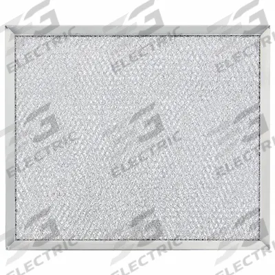 BROAN Grease Filter: 11.69 in x 9.88 in x 0.38 in, Aluminum, Mesh - Kitchen Exhaust Fan Mesh Air Filters