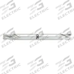 OSG Square End Mill: Cobalt, Double End, 4 Flute, 3/32" Mill Dia, 9/64" LOC, 2" OAL (MPN 5667400)