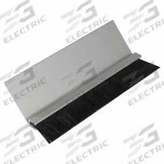 AMERICAN GARAGE DOOR SUPPLY Brush Seal: 45° Angle, Nylon, 1 in Brush Lg, 7 5/6 ft Composite Widths (MPN BN41781-94). Key specifications — Brush Material: Nylon; Includes: Galvanized Self-Drilling Mounting Screws; Width Type: Single; Brand: AMERICAN GARAGE DOOR SUPPLY.