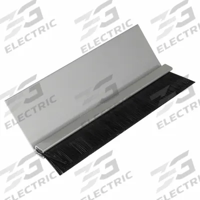 AMERICAN GARAGE DOOR SUPPLY Brush Seal: 45° Angle, Nylon, 1 in Brush Lg - Material Handling