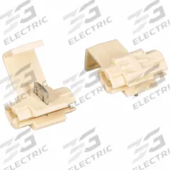3M Insulation Displacement Connector: 2 Ports, White, 12 AWG – 10 AWG Run Size Range, 32 V (MPN 564-BULK). Key specifications — attr1308123: 3M; attr1351571: No.