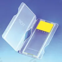 Lab Slide Mailer: Slides Holds Container, 2 Slides, Polypropylene, Natural (MPN 513032). Key specifications — Brand: GLOBE SCIENTIFIC; Color: Natural; Holds Container Style: Slides; Material: Polypropylene.