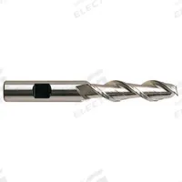 YG-1 Square End Mill: High Speed Steel, TiN Coated, 2 Flute, 5/16" Mill Dia, 1-3/8" LOC, 3-1/8" OAL (MPN 18051HN)