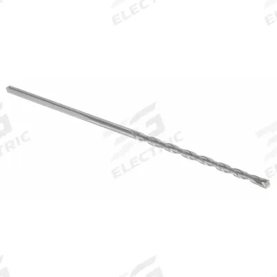 BOSCH Round Hammer Drill: 3/16 in Drill Bit Size, 4 in Max Drilling Dp - Round-Shank Masonry Drill Bits