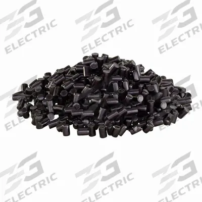 PIOCREAT Bagged Plastic Pellets: ABS-CF, Black, 25 kg - ABS-CF 3D-Printing Pellets