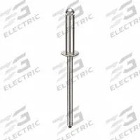 Blind Rivet,1 5/8 in L,1/8 in dia,PK500: Inch, 1 5/8 in Overall Lg, 17/32 in Body Lg, Dome, 500 PK (MPN U33190.012.0046). Key specifications — Brand: APPROVED VENDOR.
