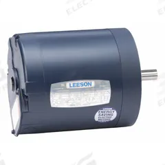 LEESON General Purpose Motors: C-Face Mount, Totally Enclosed Air-Over, 1/3 hp, 208-230/460V AC (MPN 110446.00). Key specifications — Brand: LEESON; Nameplate Voltage @ 60 Hz: 208-230/460V AC; Full Load Current @ 60 Hz: 1.1/0.55 A; Nameplate RPM @ 60 Hz: 3,450 RPM; Motor Enclosure: TEAO.