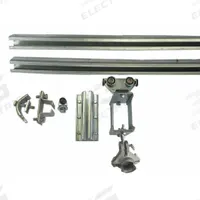 DAYTON Festoon System Kit: C-Rail, 20 ft – 20 ft, 42 ft Min Cable/Hose Required, Round (MPN 7CZ47). Key specifications — Brand: DAYTON; Compatible Cable Type: Round; Included Components: End Stops; Track Type: C-Rail.