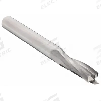 ONSRUD Solid Router Bit: Spiral Upcut, 3 Flute, 1/4" Cut Dia - Spiral-Flute Finishing Router Bits for Plastics & Wood
