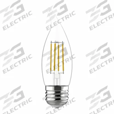 GE LAMPS Compact LED Bulb: Medium Screw (E26), LED, (CA) Candle Angled, CA10, 3.5 W Watt - Medium Screw Base (E26) Lamps