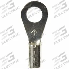 3M Ring Terminal: Bare, #8 Stud Size, 16 AWG to 14 AWG Wire Sizes, 1,000 V, Brazed Barrel & Seam (MPN M14-8R/LK). Key specifications — Brand: 3M.