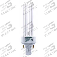 LEDVANCE/ SYLVANIA Compact Fluorescent Bulb: 4-Pin (G24q-1), T4, Fluorescent, 2700K, 13 W Watt (MPN CF13DD/E/827/ECO). Key specifications — Brand: LEDVANCE/ SYLVANIA; Bulb Designation: CF13DD/E/827/ECO; Dimmable: Yes; Color Temperature: 2700K.