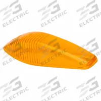 GROTE Replacement Lens: Triangle, Clearance and Marker Light, 2 5/16 in Ht - Vehicle Lighting, Amber (MPN 92193). Key specifications — attr428168: Polycarbonate; attr428173: Clearance and Marker Light; attr434056: GROTE.
