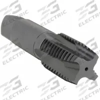 WIDIA GTD Spiral Point Tap: M27x3 Metric, D8, 4 Flute, Plug Chamfer, Black Oxide Cobalt (MPN VTSPO5546)