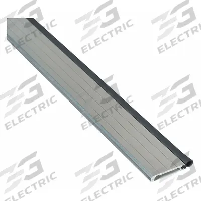 NATIONAL GUARD Door Weatherstripping: Bulb Insert, 7 ft Lg, 1 13/16 in Wd - Metal Leaf Weatherstripping