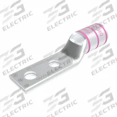 Compression Lug: For 1/0 AWG, Stranded Wire, 1/4 in Stud Size, Std, Copper Barrel (MPN YAV25L2NT14FX). Key specifications — Inspection Hole: Yes; For Wire Type: Stranded; For Wire Sizes: 1/0 AWG; Brand: BURNDY; Manufacturer Part Number: YAV25L2NT14FX.