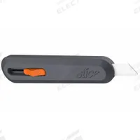 SLICE Utility Knife: 6 in Overall Lg, Ceramic Std Tip, Plain, Plastic, Black, Quick-Change (MPN 10550). Key specifications — attr307837: Quick-Change; attr307830: Ceramic Standard Tip; attr307833: Black; attr307831: Plain; attr307832: Plastic; attr324891: SLICE.