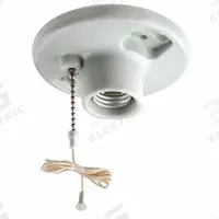 LEVITON Lampholder: Lamp Holder, Medium Screw (E26), 4 in Overall Lg, 660 W Watt, 250V AC Volt (MPN 29816-C). Key specifications — attr234509: Medium Screw (E26); attr234515: 250V AC; attr327041: Lamp Holder; attr239872: LEVITON; attr234516: White.