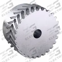 CONTINENTAL Gearbelt Pulley: Plain, 8 mm Pitch, For 25 mm Belt Wd, 28 Teeth, 1/2 in Bore Dia (MPN M-28S-MPB ALUMINUM). Key specifications — Brand: CONTINENTAL; Sub-brand: SilentSync.