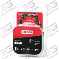 OREGON Chainsaw Chain: 18 in Compatible Bar Lg, 0.325 in, 0.05 in Gauge, 72 Links, 3/16 in File Size (MPN H72). Key specifications — attr977596: OREGON; attr977598: Gio; attr977603: 0.325 in.