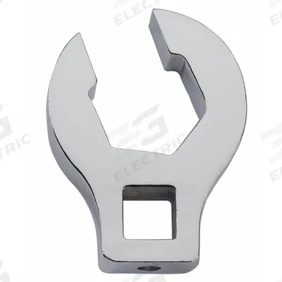 PROTO Crowfoot Socket Wrench: Alloy Steel, Chrome, 3/8 in Drive Size, 11/16 in Head Size - SAE Flare Nut Crowfoot Wrenches
