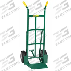 APPROVED VENDOR General Purpose Hand Truck: 800 lb, Dual-Handle Handle, Green, Steel, Pneumatic (MPN TF-362-10P). Key specifications — Brand: APPROVED VENDOR; Color: Green.