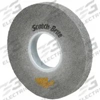 SCOTCH-BRITE Convolute Wheel: 12 in Dia x 3 in W, 5 in Arbor, Silicon Carbide, Fine, Hard (9), EP-WL (MPN 7010329358). Key specifications — Series: EP-WL; Brand: SCOTCH-BRITE.