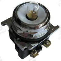 EATON Pilot Light: 30 mm Panel Mounting Size, No Lens Included, Incandescent, 10250T Series (MPN 10250T184N). Key specifications — Lens Color: No Lens Included; Series: 10250T; Brand: EATON; Includes Push-To-Test: No Push-To-Test Included.