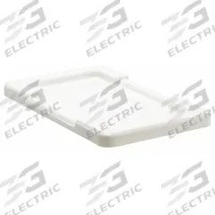 QUANTUM STORAGE SYSTEMS Lid: 23 3/4 in x 17 1/4 in, White, FDA Compliant, 11M644/11M647 (MPN LID2417WT). Key specifications — Compatible Tote - Grainger Part Number: 11M647; Compatible Tote - Manufacturer Model Number: TUB2417-8; Brand: QUANTUM STORAGE SYSTEMS; Material: Plastic.