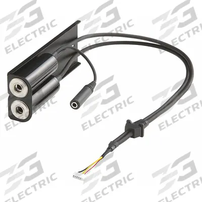 ICOM Headset Adapter: Fits Icom, For A120 Series, 6 in Lg - ICOM-Compatible Audio Adapters