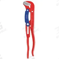 KNIPEX Pipe Wrench: Alloy Steel, 2 3/8 in Jaw Capacity, Serrated, 17 in Overall Lg, Plier-Type (MPN 83 60 015). Key specifications — attr309808: Plier-Type; attr309815: Alloy Steel; attr324941: KNIPEX.