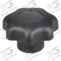 KIPP Hand Knob: 7 Point, Plastic w/ Steel Thread, 1/4"-20 Thread, 10 mm Thread Lg, 25 mm Dia (MPN K0155.2A21). Key specifications — Brand: KIPP.