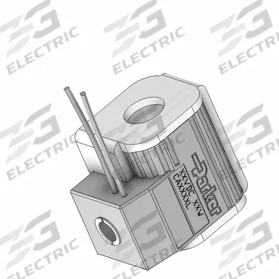 Parker Valve Solenoid Coil: 12VDC, 18 W Watt, Dual Lead Wire - Cartridge Valve Coils