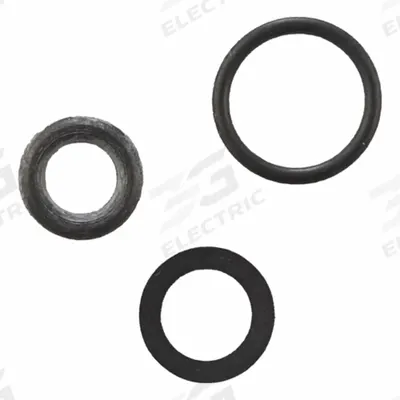YELLOW JACKET Hose Gasket Set: 0.12 in Lg - Manifold Hose Gaskets