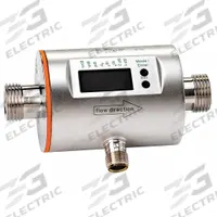 IFM Electronic Flowmeter: Electronic Flowmeter, Electromagnetic, Insertion, Stainless Steel, Viton (MPN SM7001). Key specifications — Accuracy: +/-0.8%; Output Type: 4-20 mA; Brand: IFM; Display Type: LED; O-Ring Material: Viton; Product Type: Electronic Flowmeter; Seal Material: Stainless Steel; Max. Voltage: 30V DC.