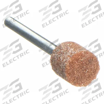 NORTON Vitrified Mounted Point: 3/8 in Dia, Aluminum Oxide, 60 Grit - General Purpose Mounted Points for Carbon Steel