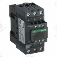 SCHNEIDER IEC Magnetic Contactor: Non-Reversing, 3 Poles, 3NO Contacts, 50 A, 240V AC Coil (MPN LC1D50AU7). Key specifications — Brand: SCHNEIDER; Integrated Surge Suppression: No.