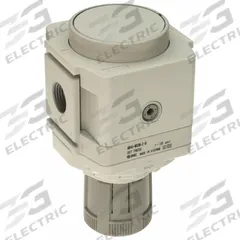 SMC Regulator: Die-Cast Aluminum, 3/8 in Rc, 7.251887 psi to 123.2821 psi, 1 MPa Max Op Pressure (MPN AR40-N03H-Z-D). Key specifications — attr111664: No; attr111400: AR-D; attr111627: SMC.