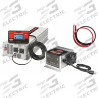 TUNDRA Inverter and Battery Charger: Modified Sine Wave, 3,000 W Peak Output Power, 10.5 to 15V DC (MPN ICM15245). Key specifications — Charger Input Voltage: 105 to 130V AC; Brand: TUNDRA; Charger Output Voltage: 13.2V to 14.4V; Inverter Input Voltage: 10.5 to 15V DC; Inverter Output Form: Modified Sine Wave; Inverter Output Voltage: 120V AC.