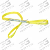 STREN-FLEX Web Sling: Type 3, Polyester, 18 ft Sling Lg, 8 in Eye Lg, 1 Plies (MPN EEF-1-901PHV-18). Key specifications — Sling Type: Type 3; Brand: STREN-FLEX; Tag Type: Wear-Resistant Tag.