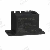 SCHNEIDER Enclosed Power Relay: Surface (Top Flange) Mounted, 12V DC, SPST-NO, 4 Pins/Terminals (MPN 9AS3D12). Key specifications — Brand: SCHNEIDER; Mounting Style: Panel Flange; Electrical Connection: Faston Terminal; Manufacturer Part Number: 9AS3D12; Operating Current: 30 A at 240V AC; Series: 9A Power Series.