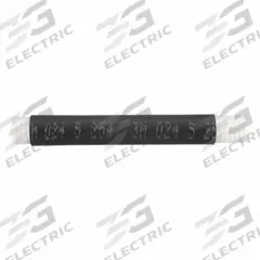 3M Shrink Tubing: 0.82 in I.D. Before Shrinking, 0.4 in I.D. After Shrinking, 8 in Lg, EPDM Rubber (MPN 42866). Key specifications — Color: Black; Material: EPDM Rubber.