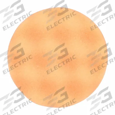 3M Foam: Pad, Foam, 3 1/4 in Outside Dia, Orange, 12,000 RPM Max Speed - Vehicle Finishing Pads