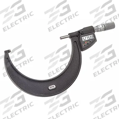STARRETT Digital Outside Micrometer: 4 in to 5 in /101 mm to 127 mm, Inch/Metric - Micrometers with SPC Output
