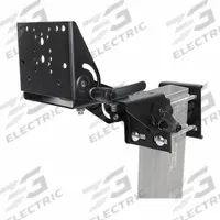 GAMBER-JOHNSON Computer Mount: Pillar Computer Mount, Forklifts, Computers/Tablets, Black (MPN 7160-0420). Key specifications — Product Type: Pillar Computer Mount; Compatible Devices: Tablets; Color: Black; Mounting Location: Overhead Guard Leg; Includes: Small Plate; Features: Corrosion Resistant; Compatible Vehicle Type: Forklifts.