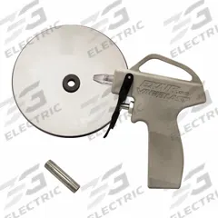 EXAIR Safety Air Gun with shield: Ergonomic Grip, Cast Aluminum, 1/4 in Female NPT, Straight (MPN 1690-CS). Key specifications — attr1328526: Cast Aluminum; attr1328500: 1009 Air Nozzle; attr1328508: EXAIR; attr1328515: Yes; attr1328533: Yes.
