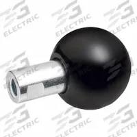 JW WINCO Revolving Ball Knobs: Ball, Plastic w/ Steel Thread, 3/8"-16 Thread, 0.94 in Thread Lg (MPN 319.2-40-3/8X16-B). Key specifications — Brand: JW WINCO.