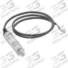 ASHCROFT Sanitary Pressure Transmitter: 1/4 in, 0 to 200 psi, 4 to 20mA, Cable & Wire Leads, 4X (MPN E2SB3CM0242FCX03F200#). Key specifications — Brand: ASHCROFT; Accuracy: ±0.25% of Full Scale; Fitting Material: Stainless Steel.